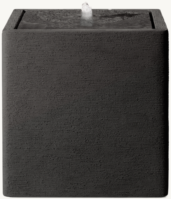 Terreno Plinth Fountain 24\"
