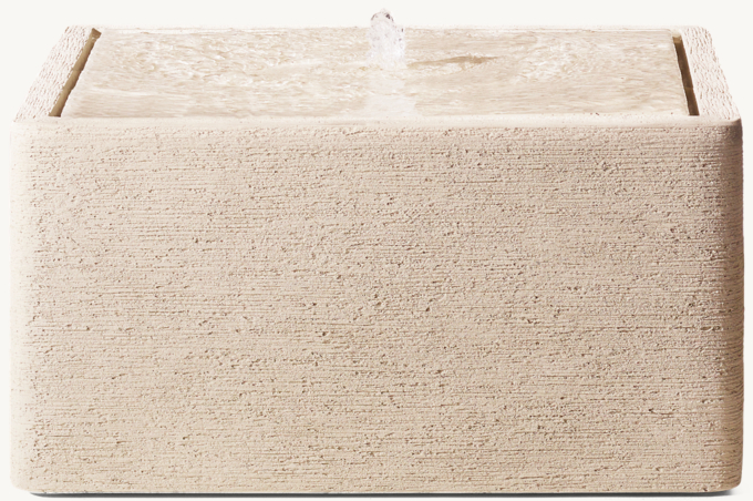 Terreno Plinth Fountain 32\"