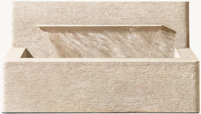 Terreno Wall Fountain 46\" Trough