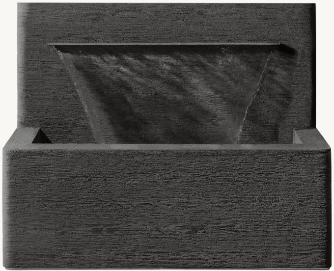 Terreno Wall Fountain 50\" Trough