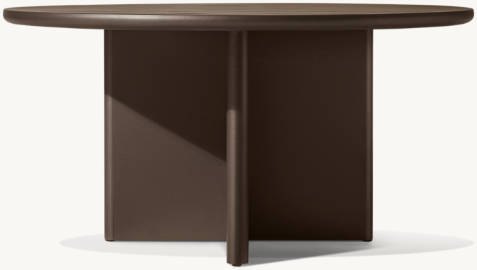 Palma Aluminum Round Dining Table 
