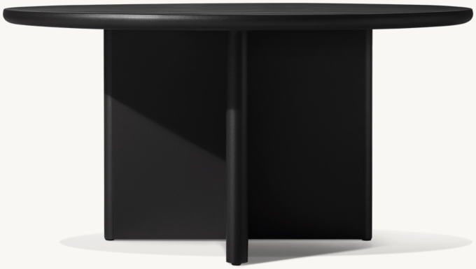 Palma Aluminum Round Dining Table 