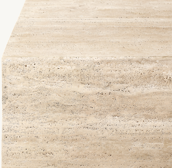 Shown in Italian Classico Travertine.