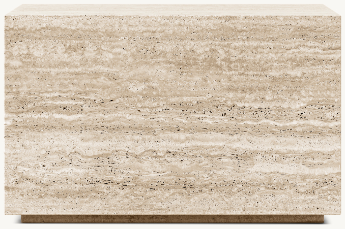 Shown in Italian Classico Travertine.