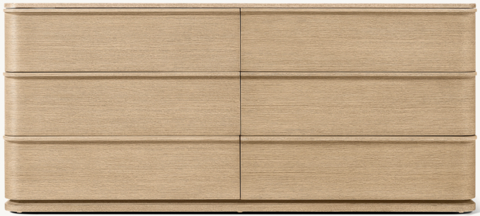 Shown in Greige Brushed Oak finish.