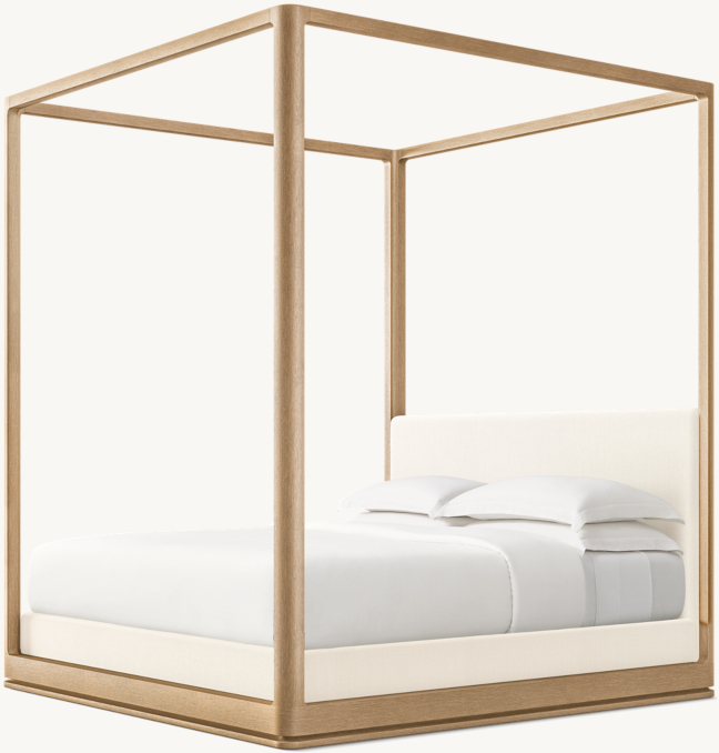 Ligné Fabric Canopy Bed