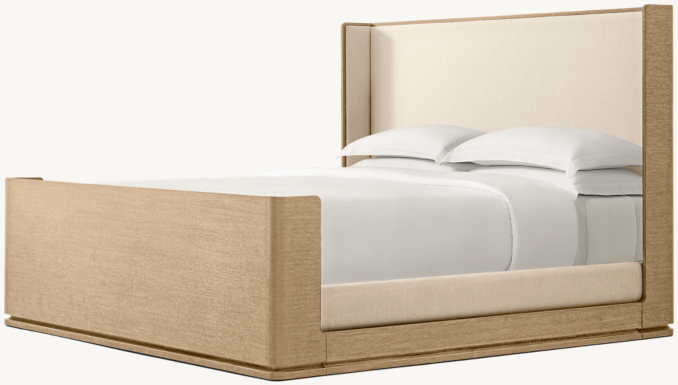 Ligné Fabric Shelter Bed with Footboard