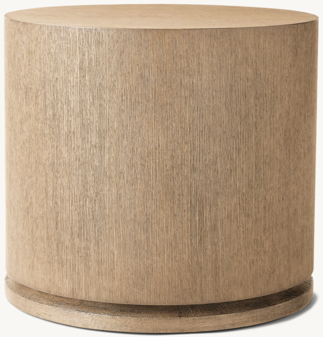 Ligné Plinth Round Side Table