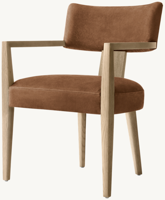 Padua Leather Dining Armchair
