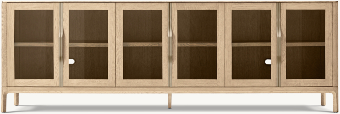 Padua Glass 6-door Sideboard