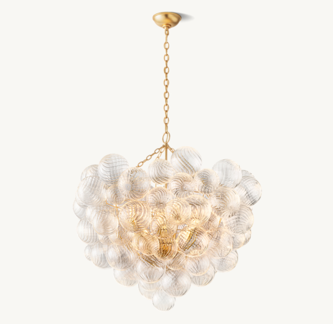 Talia Round Chandelier 38" 