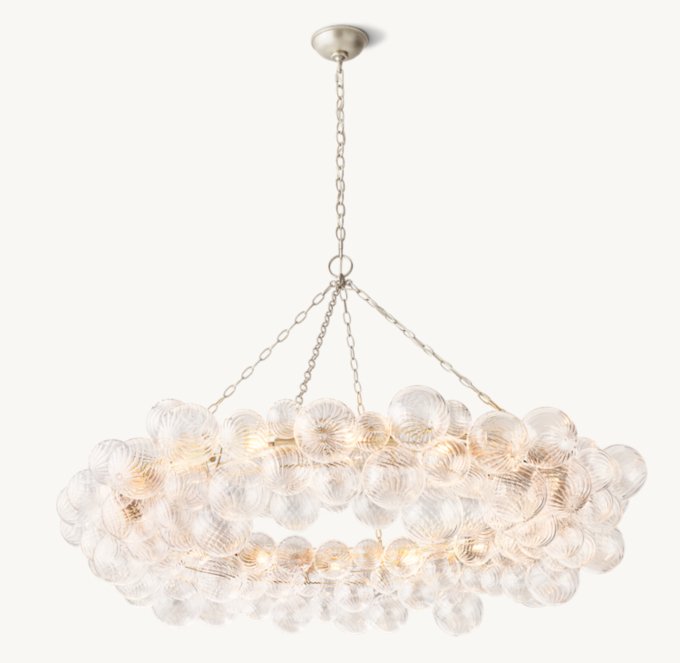 Talia Ring Chandelier 54\" 