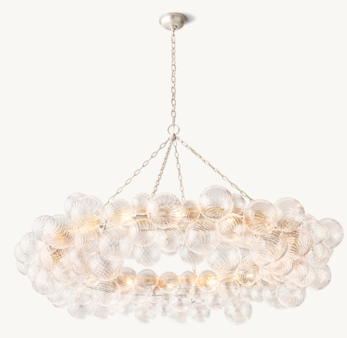 Talia Ring Chandelier 63" 