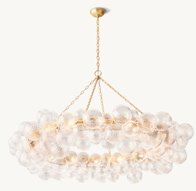 Talia Ring Chandelier 63" 