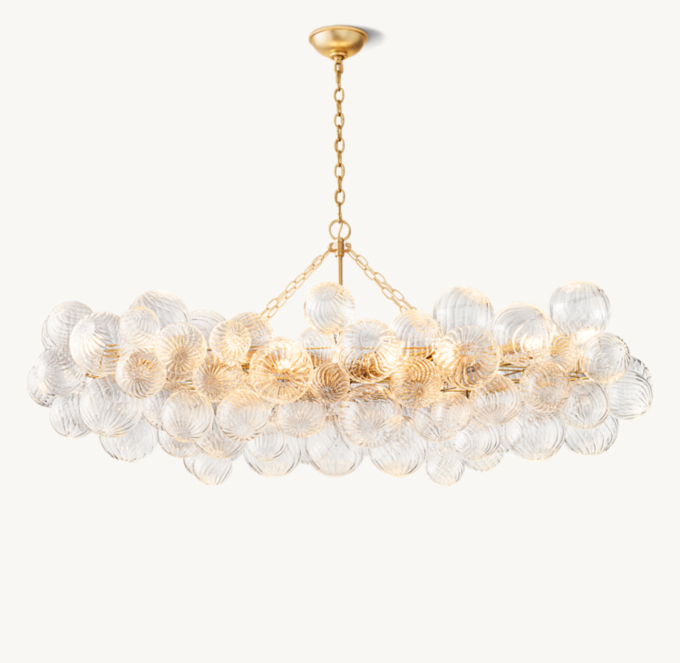 Talia Linear Chandelier 63" 