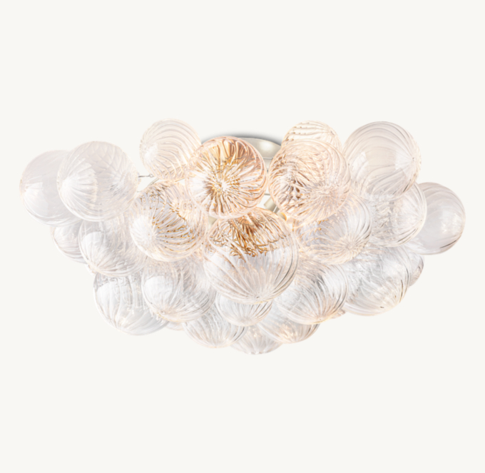 Talia Flushmount 25\" 