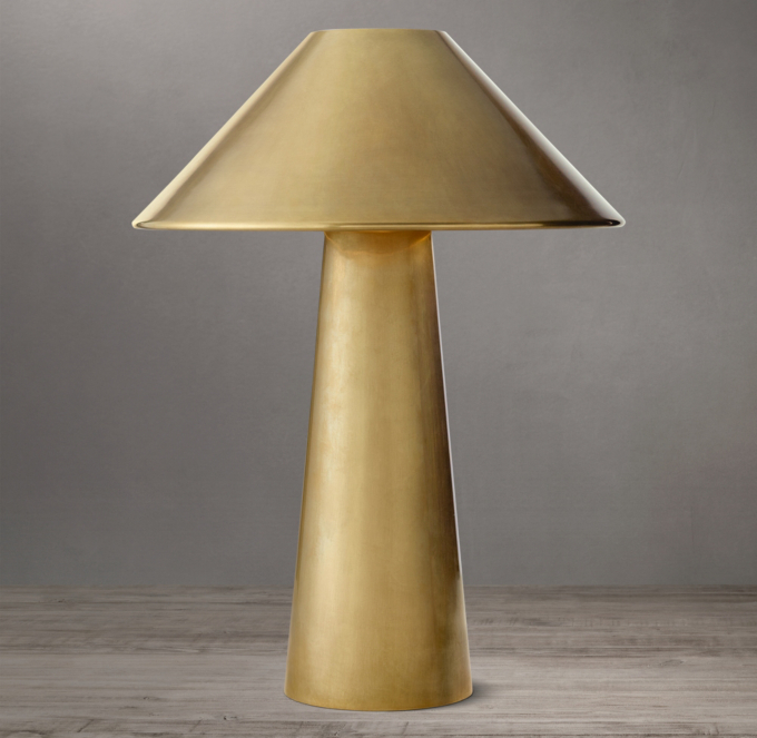 Mycena Round Metal Table Lamp