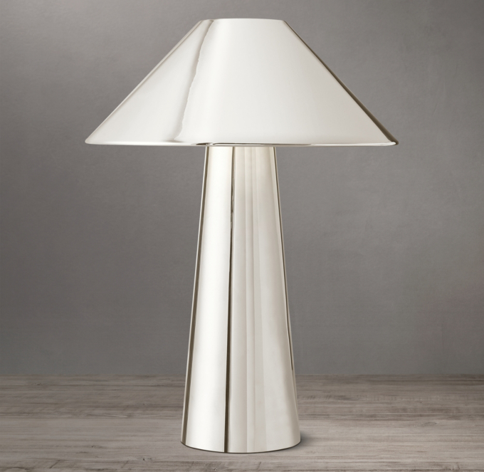 Mycena Round Metal Table Lamp