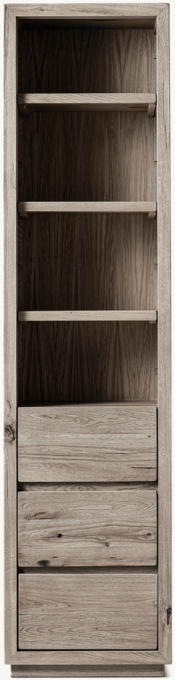 Reclaimed Oak Thin Frame Bath Cabinet