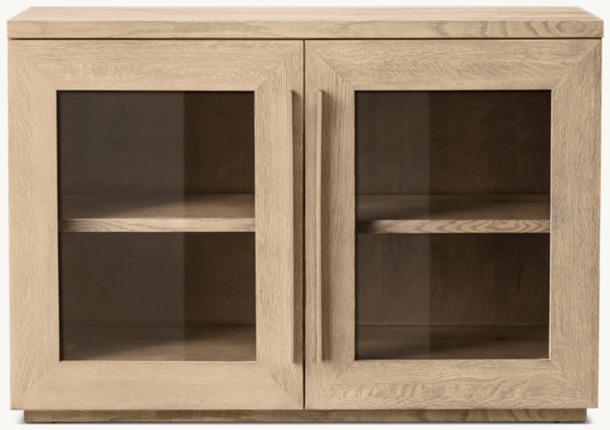 Machinto Glass Double-Door Sideboard