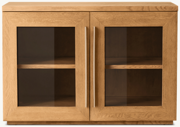 Machinto Glass Double-Door Sideboard