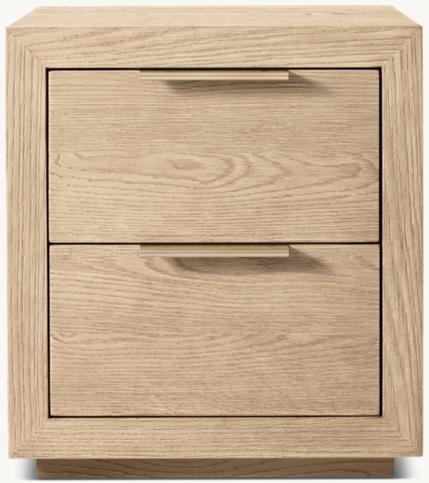 Front view of Machinto Closed Nightstand 