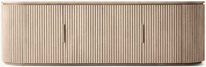 Byron 4-door Low Media Console