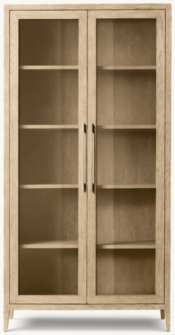 French Contemporary Glass Cabinet