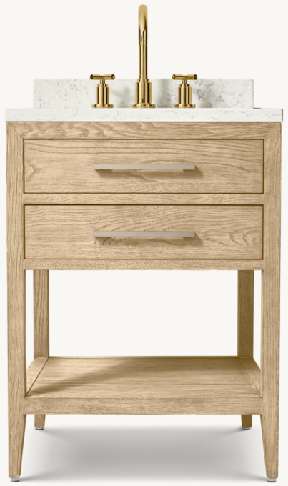 French Contemporary Powder Washstand 
