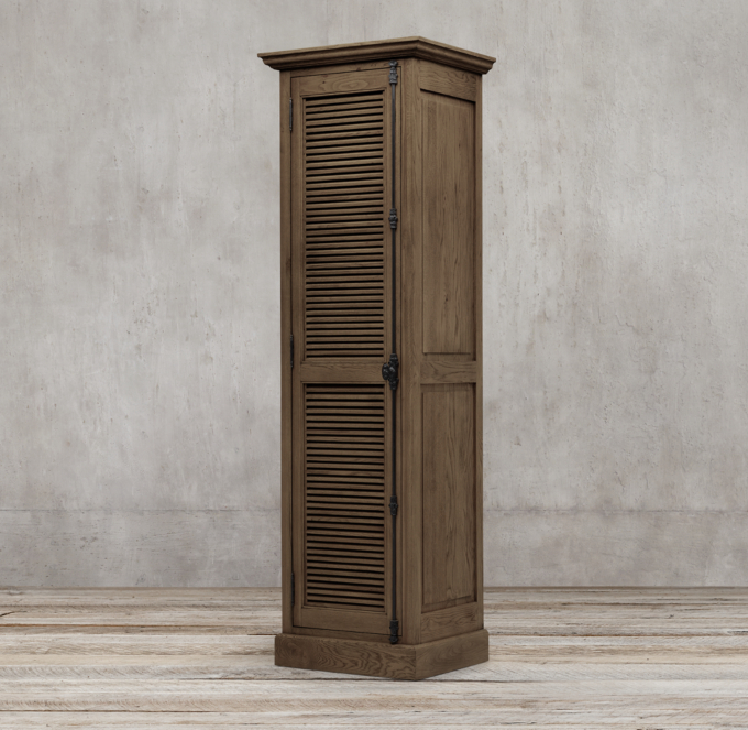 Shutter Single-Door Cabinet