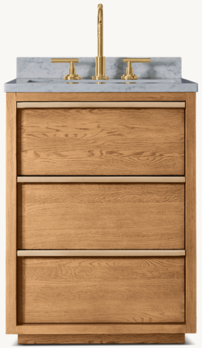 Bezier Powder Vanity