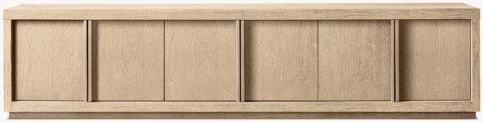 Bezier 6-Door Media Console