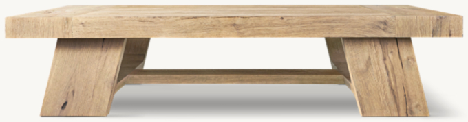 Davos Oak Coffee Table