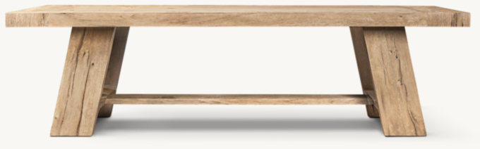 Davos Oak Rectangular Extension Dining Table