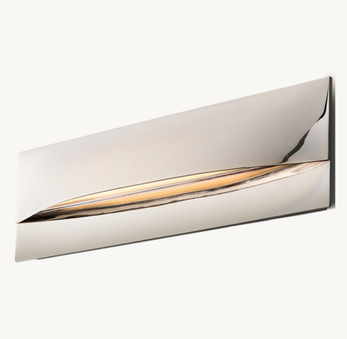 Taza Horizontal Rectangular Sconce