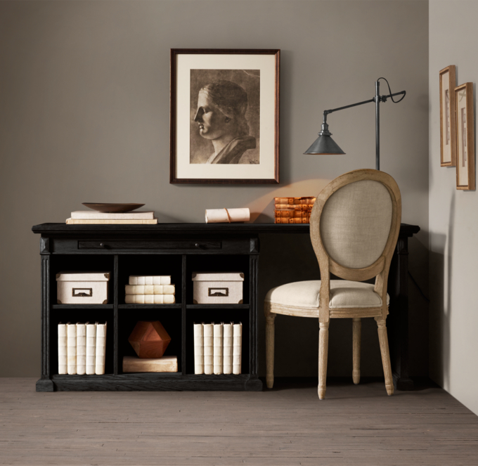 library open office modular oak restorationhardware furniture restoration cubby system hardware cabinet drifted shown