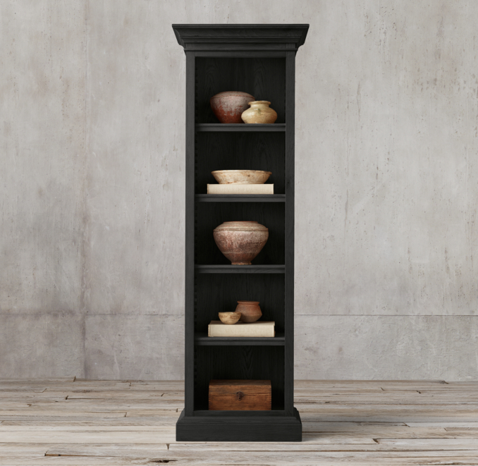 French Panel Narrow Single Shelving