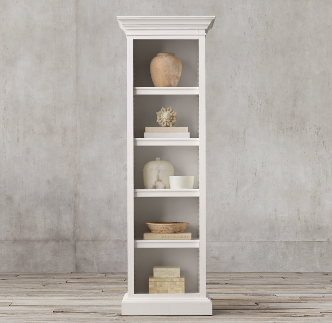 French Panel Narrow Single Shelving
