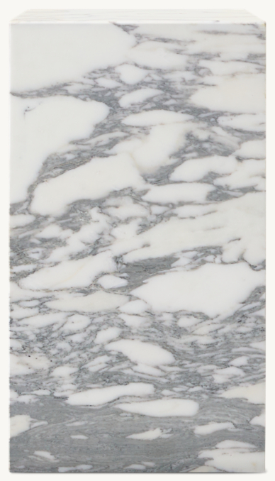 Front view of Marble Drink Table 