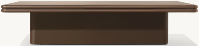Bondi Aluminum Rectangular Coffee Table 