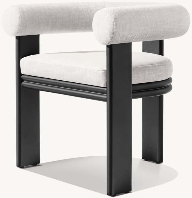 Bondi Aluminum Dining Armchair 