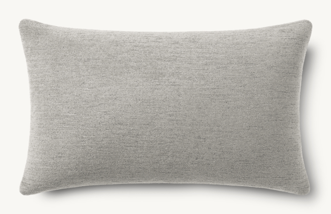 Ria Solid Outdoor Pillow Cover - Lumbar