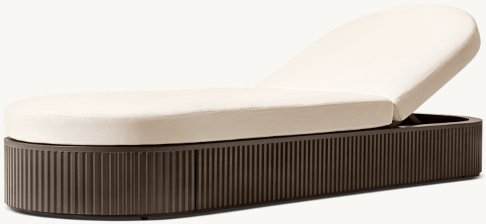 Byron Aluminum Chaise