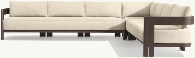 Matira Aluminum Right-Arm L-Sectional | RH