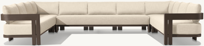 Matira Aluminum Customizable Sectional