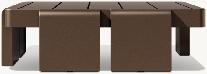 Vigo Aluminum Corner Side Table