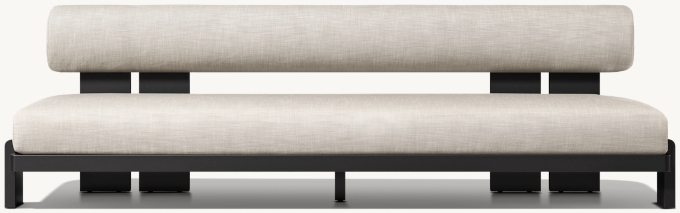 Vigo Aluminum Sofa 