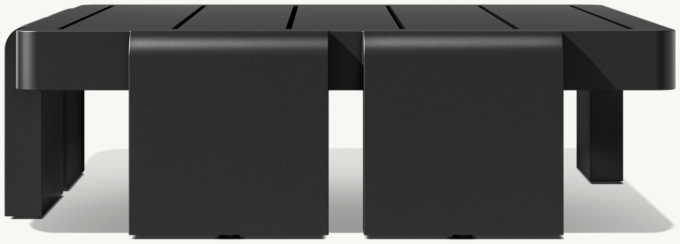 Vigo Aluminum Corner Side Table