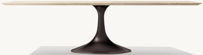 Aero Stone Outdoor Rectangular Dining Table 