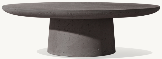 Caprera Concrete Round Coffee Table